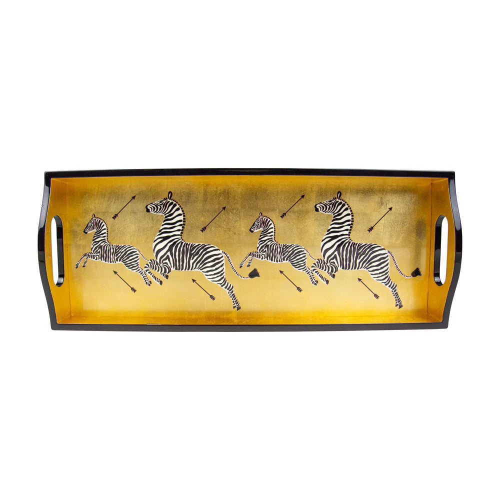 Dienblad Zebras Gold