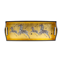 Dienblad Zebras Gold