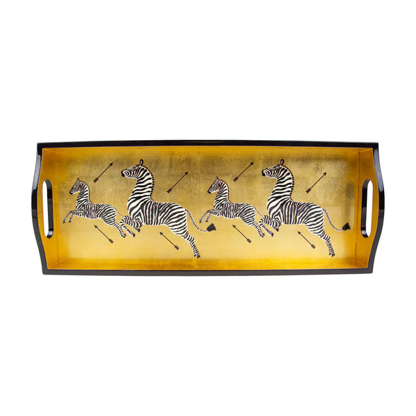 Dienblad Zebras Gold