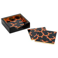 Onderzetter Set The Coral Sea Square