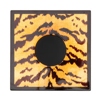 Tissuedoos Tigre Gold Vierkant