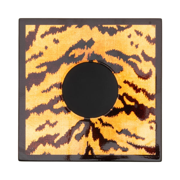 Tissuedoos Tigre Gold Vierkant