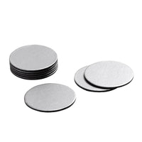 Onderzetter Rond Luster Silver