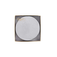 Onderzetter Rond Luster Silver