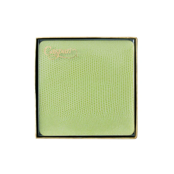 Onderzetter Vierkant Green  Lizard