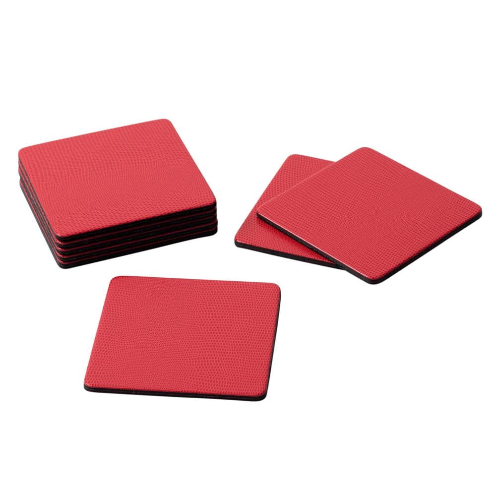Onderzetter Vierkant Red Lizard