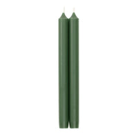 Kroonkaarsen Hunter Green 25cm