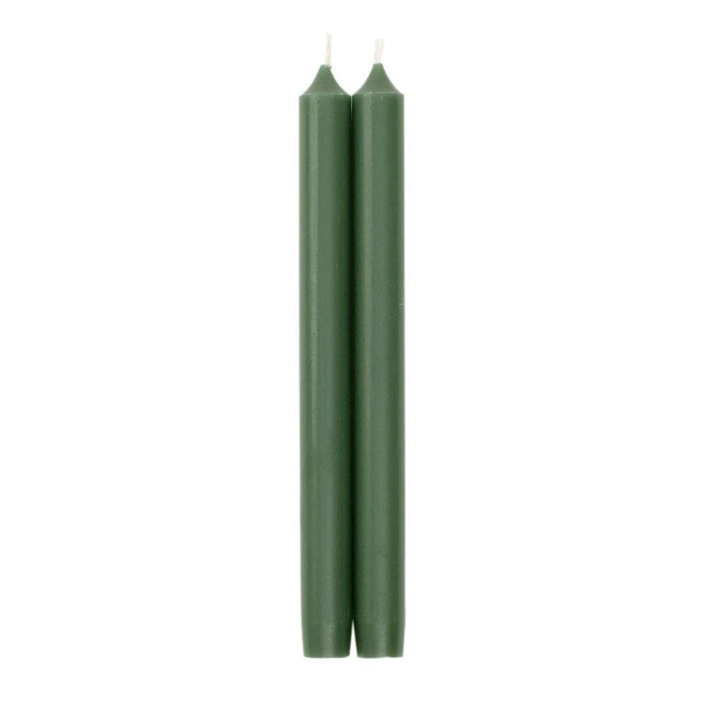 Kroonkaarsen Hunter Green 25cm