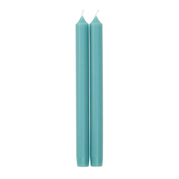 Kroonkaarsen Turquoise 25 cm