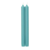 Kroonkaarsen Turquoise 25 cm