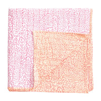 Omkeerbaar katoenen tafelkleed Fuchsia