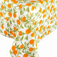 Omkeerbaar gewatteerd katoenen tafelkleed Orange Grove