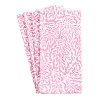 Katoenen servetten roze wit