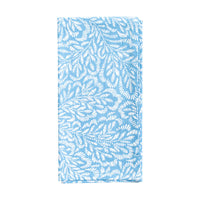 Katoenen servetten blauw wit