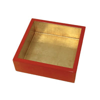 Servetten houder Rood Goud
