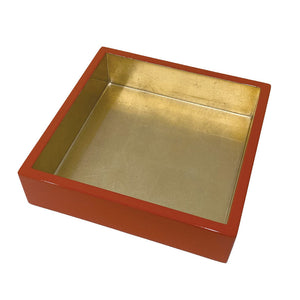 Servetten houder Rood Goud