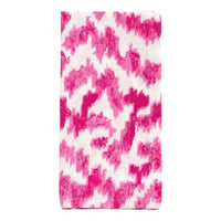 Katoenen servettenset Modern Moire fuchsia